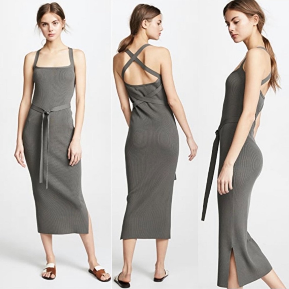 Theory Cross Back Dress